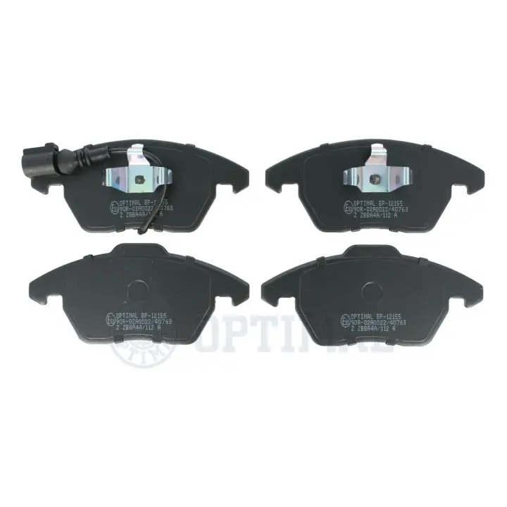 Передні тормозні (гальмівні) колодки OPTIMAL BP12155 (фото 1)