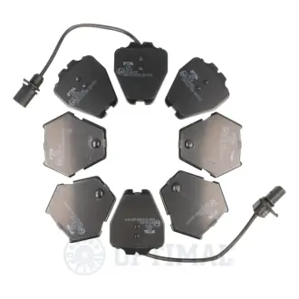Передні тормозні (гальмівні) колодки OPTIMAL BP-12158
