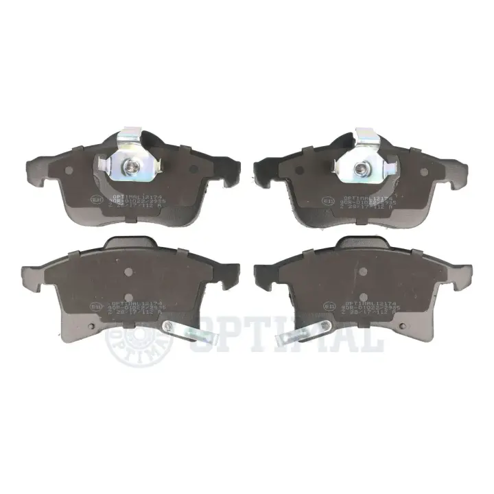 Передні тормозні (гальмівні) колодки OPTIMAL BP12174 (фото 1)