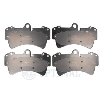 Передние тормозные колодки optimal BP12176 на Porsche Cayenne