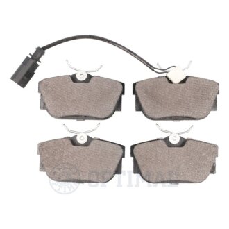 Задні тормозні (гальмівні) колодки optimal BP12189