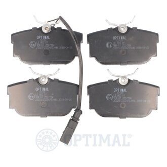 Задні тормозні (гальмівні) колодки optimal BP12189 на Фольксваген Транспортер т4