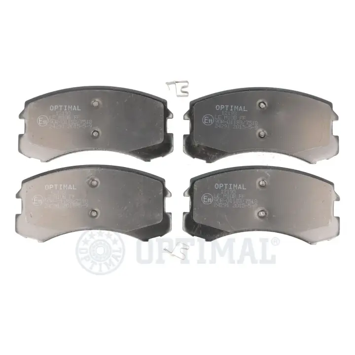 Передні тормозні (гальмівні) колодки OPTIMAL BP12193 (фото 1)