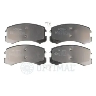 Передні тормозні (гальмівні) колодки OPTIMAL BP12193