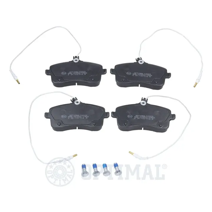Передні тормозні (гальмівні) колодки OPTIMAL BP-12223 (фото 1)