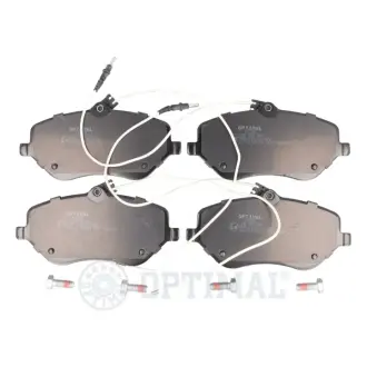 Передні тормозні (гальмівні) колодки OPTIMAL BP-12225
