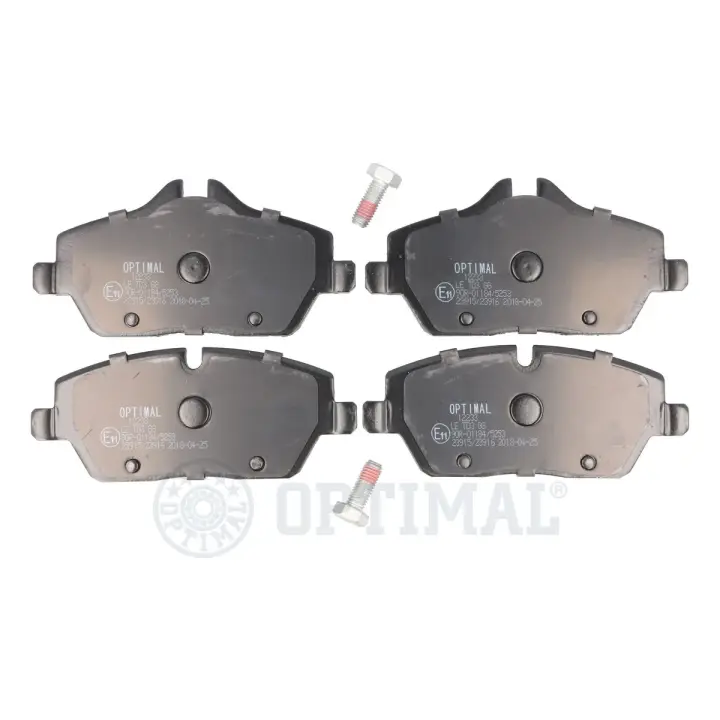 Передні тормозні (гальмівні) колодки OPTIMAL BP12233 (фото 1)