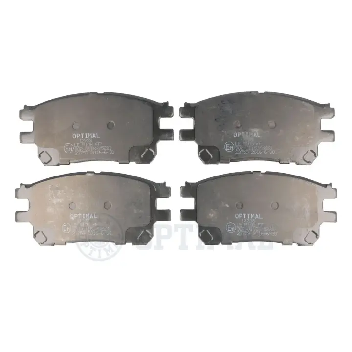 Передні тормозні (гальмівні) колодки OPTIMAL BP-12238 (фото 1)