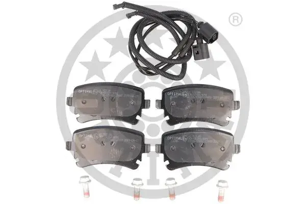 Гальмівні колодки дискові OPTIMAL BP12240 (фото 1)