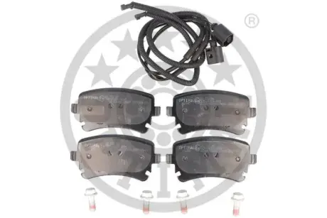 Гальмівні колодки дискові OPTIMAL BP12240 Фольксваген Фаэтон
