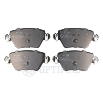 Задние тормозные колодки optimal BP12249 на Рено Кенго 1