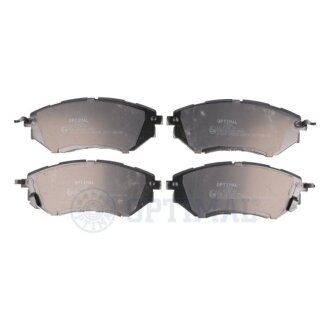 Передние тормозные колодки optimal BP12256 на Субару Легаси б4