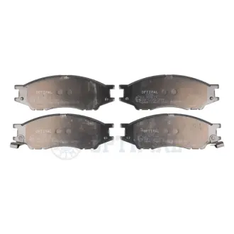 Передние тормозные колодки OPTIMAL BP-12266