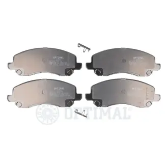 Передні тормозні (гальмівні) колодки OPTIMAL BP12284
