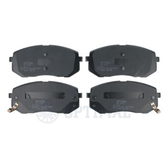 Передні тормозні (гальмівні) колодки optimal BP12293 на Хендай Sonata lf