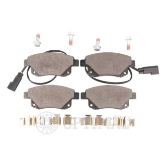 Задні тормозні (гальмівні) колодки optimal BP12298