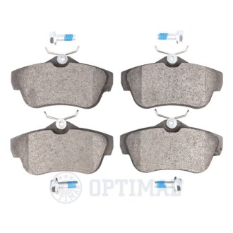 Задні тормозні (гальмівні) колодки optimal BP12300