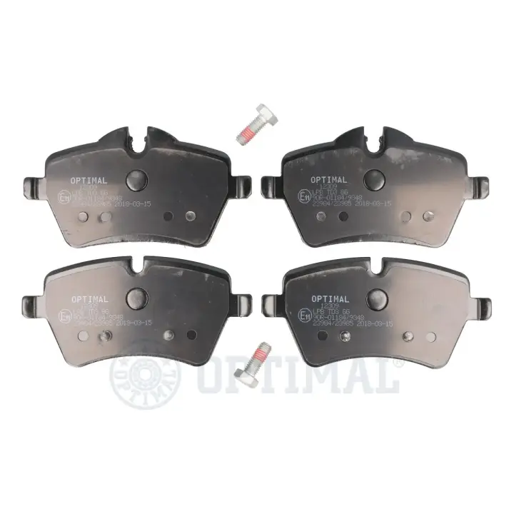 Передні тормозні (гальмівні) колодки OPTIMAL BP12309 (фото 1)