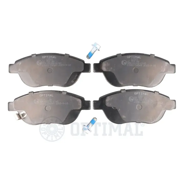 Гальмівні колодки дискові OPTIMAL BP12323 (фото 1)
