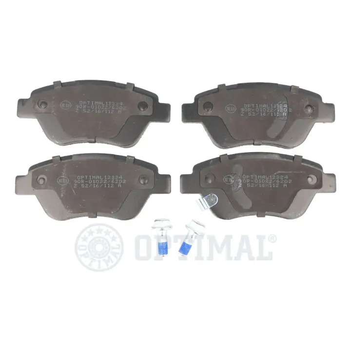 Передні тормозні (гальмівні) колодки OPTIMAL BP12324 (фото 1)