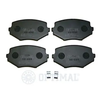 Передние тормозные колодки OPTIMAL BP-12326