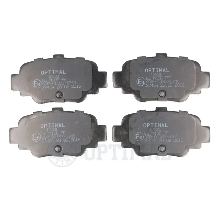 Гальмівні колодки дискові OPTIMAL BP-12330