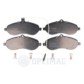 Передні тормозні (гальмівні) колодки optimal BP12337 на Фиат Скудо 2
