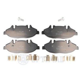 Передні тормозні (гальмівні) колодки optimal BP12341 на Мерседес Вито 639