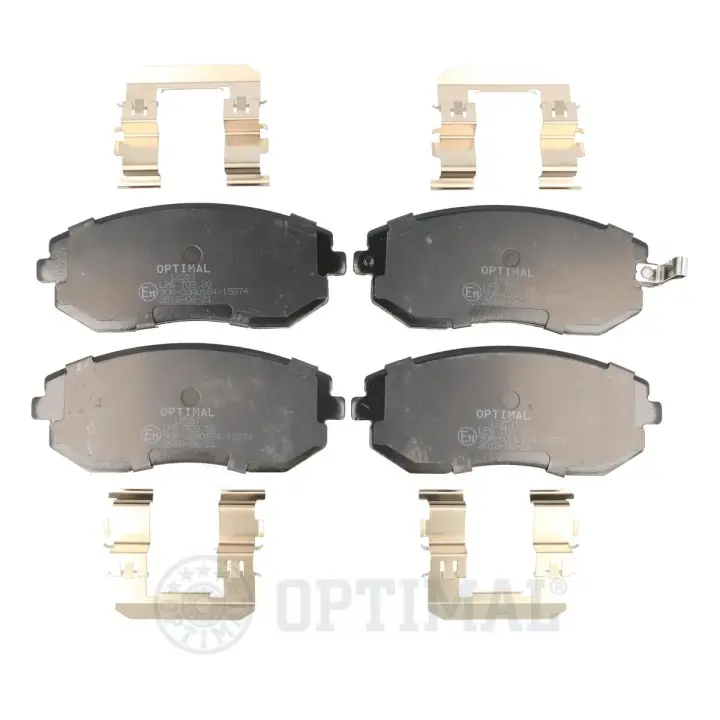 Передні тормозні (гальмівні) колодки OPTIMAL BP12357 (фото 1)