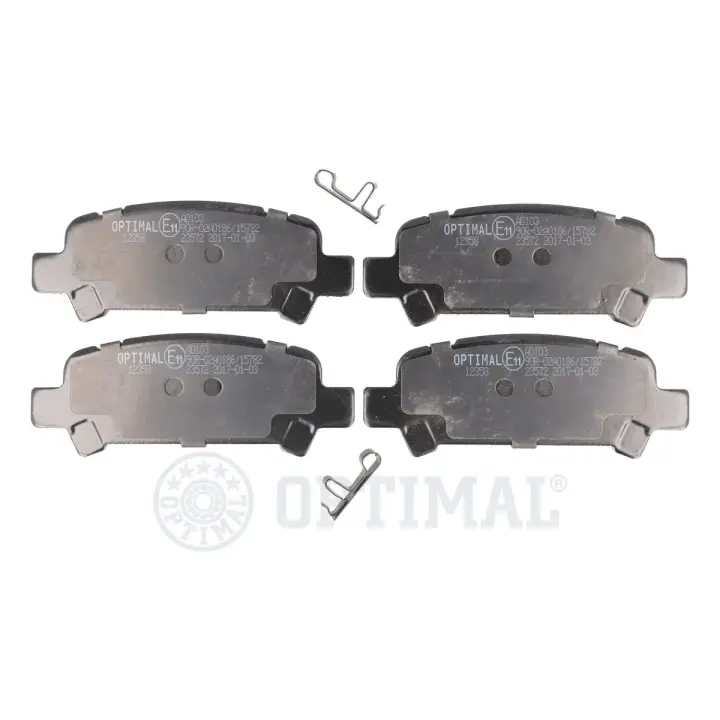 Гальмівні колодки дискові OPTIMAL BP-12358