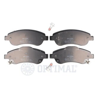 Передние тормозные колодки optimal BP12368 на Хонда Срв 3