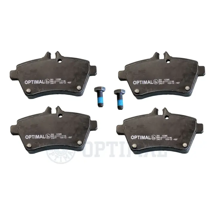 Передні тормозні (гальмівні) колодки OPTIMAL BP12385 (фото 1)
