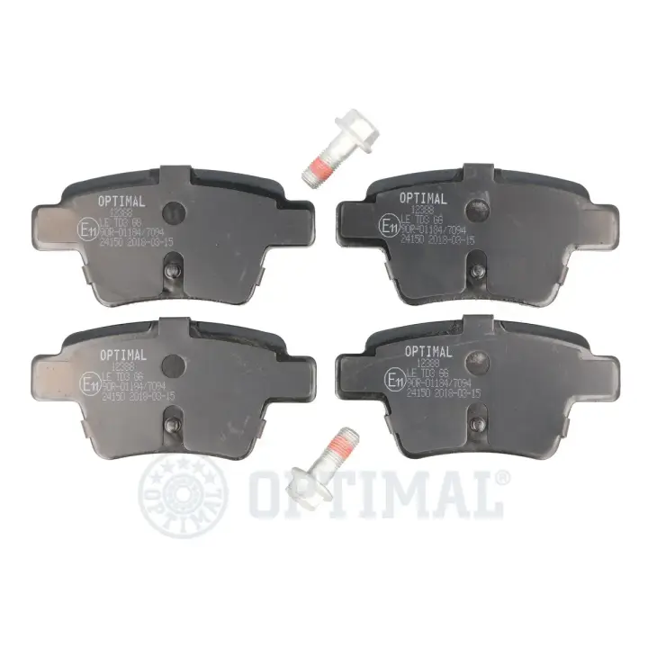Гальмівні колодки дискові OPTIMAL BP12388 (фото 1)