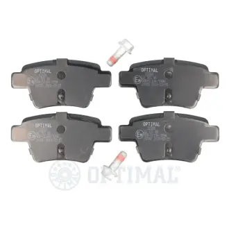 Гальмівні колодки дискові OPTIMAL BP12388