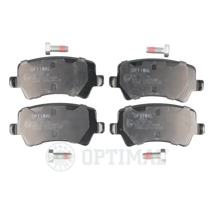 Гальмівні колодки дискові OPTIMAL BP12401