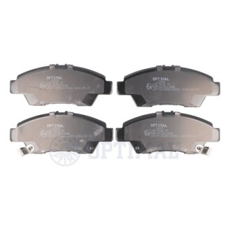 Передние тормозные колодки optimal BP12405 на Хонда Инсайт