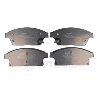 Передні тормозні (гальмівні) колодки optimal BP12407 на Опель Ампера