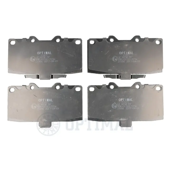 Передние тормозные колодки OPTIMAL BP-12411