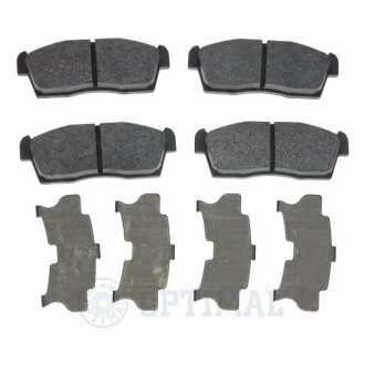 Передние тормозные колодки optimal BP12415