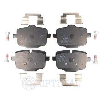 Задні тормозні (гальмівні) колодки optimal BP12416 на Бмв 7 серии