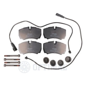 Задние тормозные колодки optimal BP12418 на Форд Транзит 6