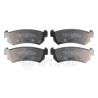 Гальмівні колодки дискові OPTIMAL BP12420