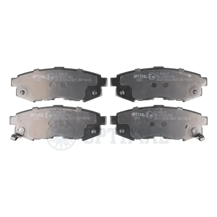 Гальмівні колодки дискові OPTIMAL BP-12421