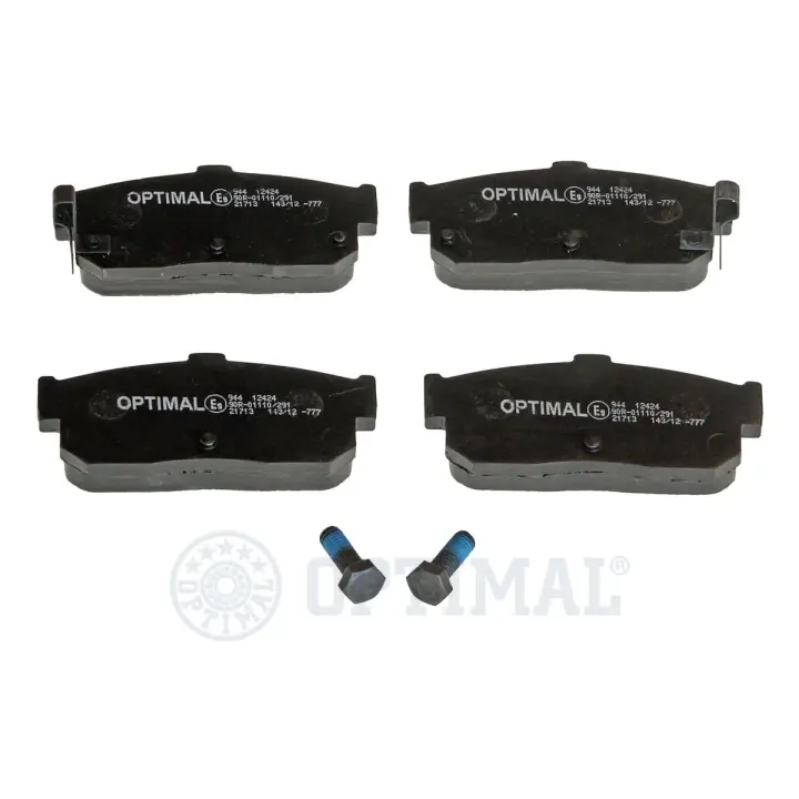 Гальмівні колодки дискові OPTIMAL BP12424 (фото 1)