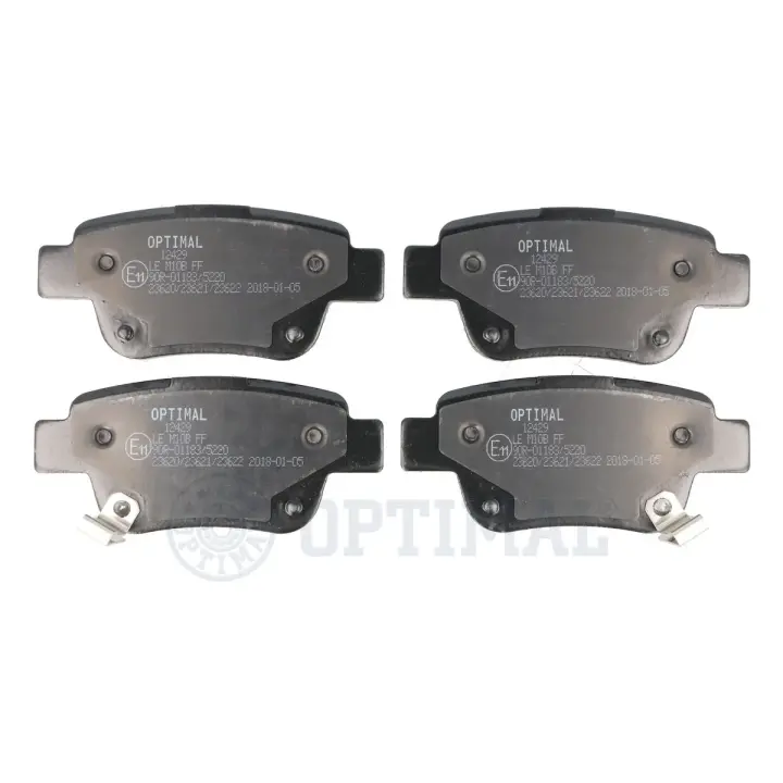 Гальмівні колодки дискові OPTIMAL BP12429 (фото 1)