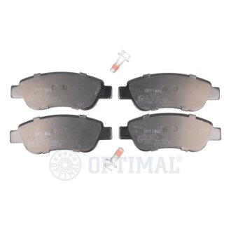 Передні тормозні (гальмівні) колодки optimal BP12438 на Ситроен С1