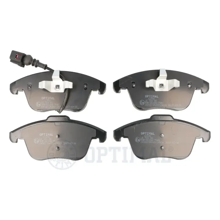 Передні тормозні (гальмівні) колодки OPTIMAL BP-12440 (фото 1)