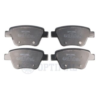 Задние тормозные колодки optimal BP12449 на Фольксваген Жук (beetle)