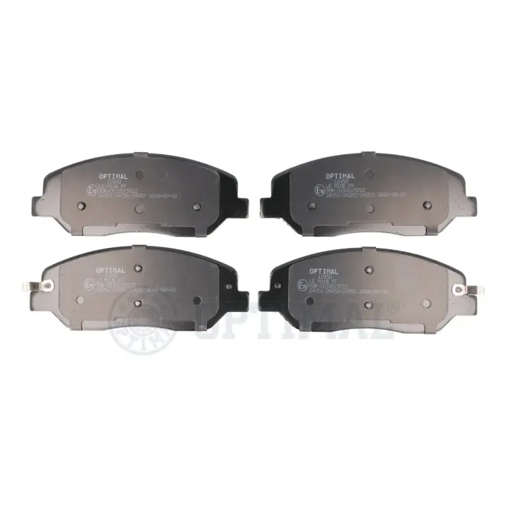 Передні тормозні (гальмівні) колодки OPTIMAL BP12450 (фото 1)