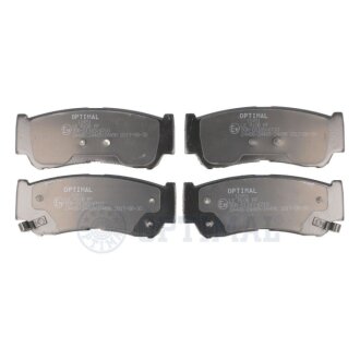 Задние тормозные колодки optimal BP12451 на Хендай Санта фе 2